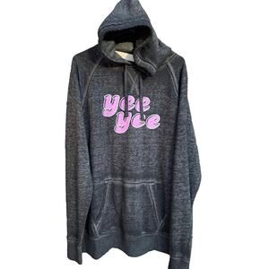 Yee Yee Official Granger Smith  heather black pink hoodie Size 2XL